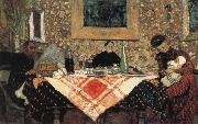 Edouard Vuillard Family Lunch oil